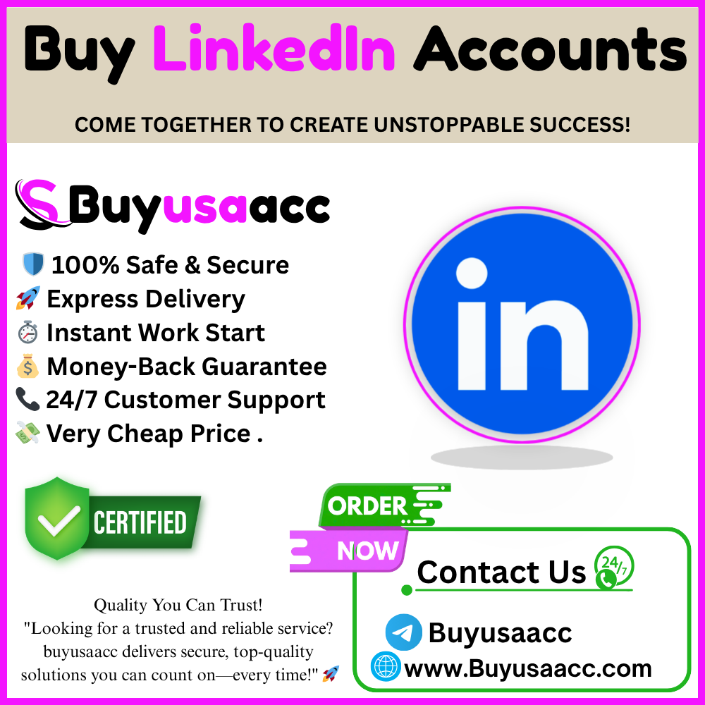 Buy LinkedIn Accounts - buyusaacc.com