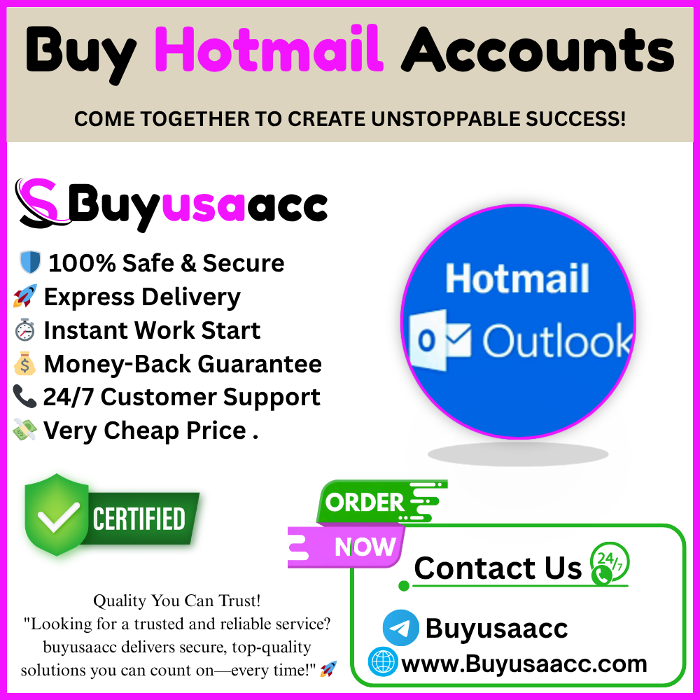 Buy Hotmail Accounts - buyusaacc.com