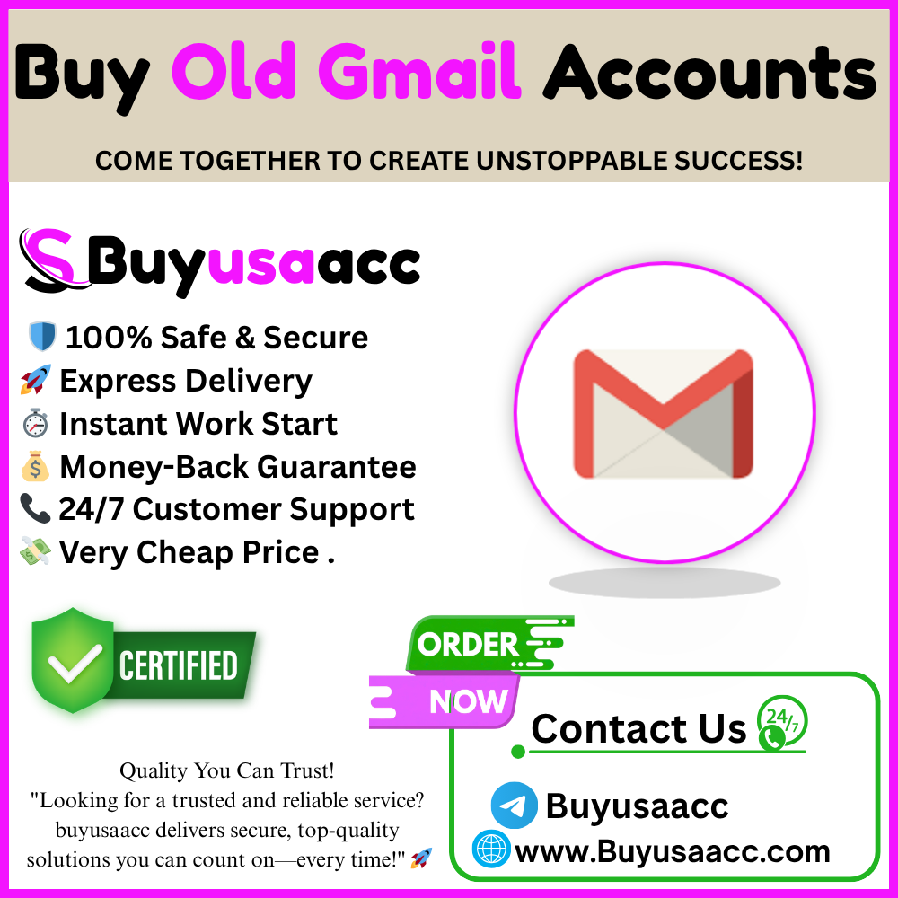 Buy Old Gmail Accounts - buyusaacc.com