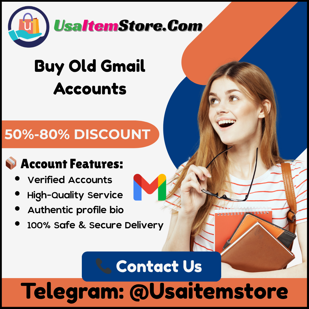 Buy Old Gmail Accounts - 100 safe & fully verified accounts