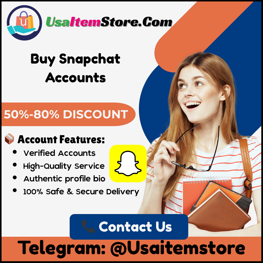 Buy Snapchat Accounts - 100% cheap and trusted
